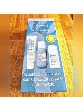 New! Briogeo Scalp Revival Soothing Starter Set - 3 Pieces